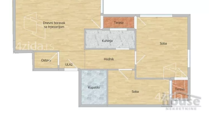 Šestosoban stan | 4zida