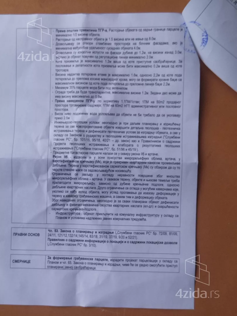Građevinsko zemljište | 4zida