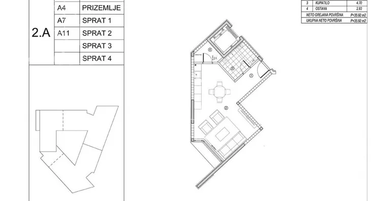 Jednosoban stan | 4zida