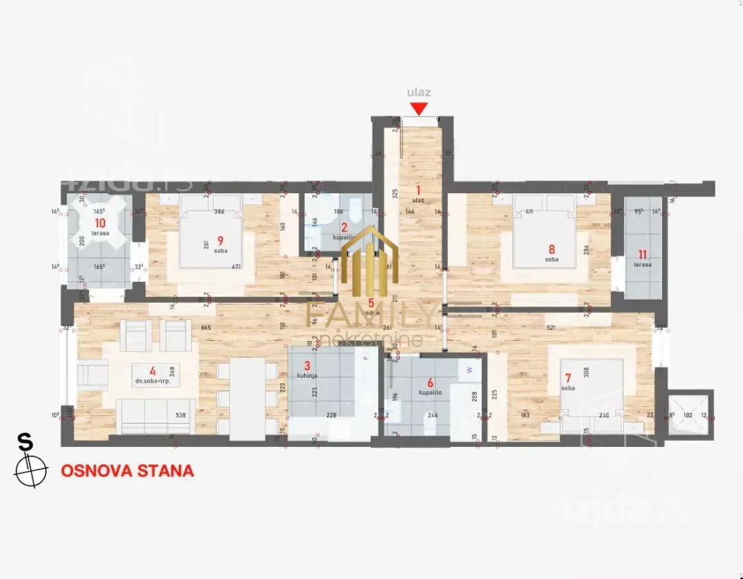 Četvorosoban stan | 4zida