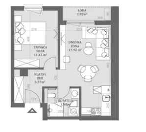 Centar 3, Gradske lokacije, Subotica, 1.5 stan | 4zida.rs