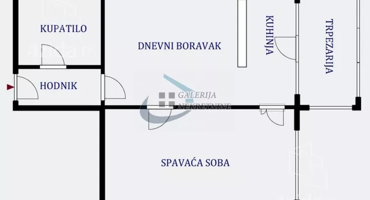 Dvosoban stan | 4zida