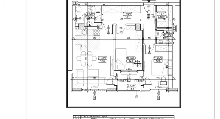 Trosoban stan | 4zida