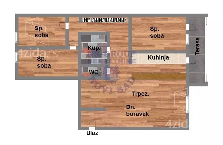 Četvorosoban stan | 4zida