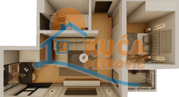 Jednoiposoban stan | 4zida