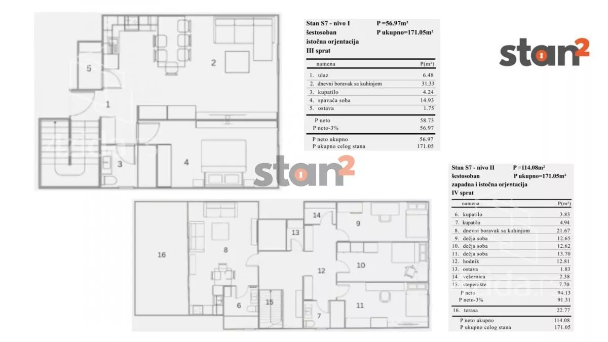 Šestosoban stan | 4zida