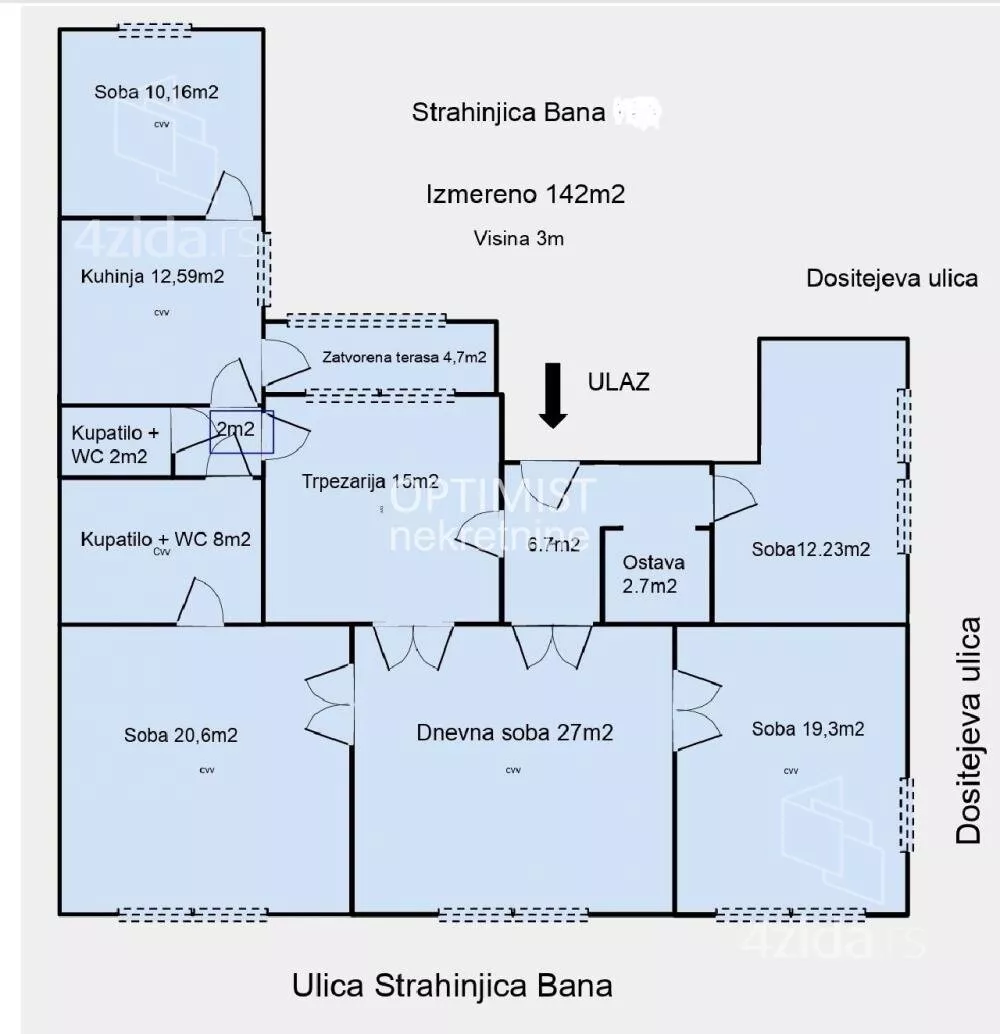 Petosoban stan | 4zida