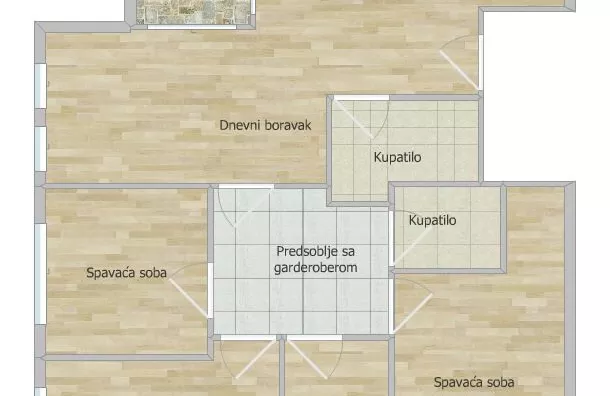Petosoban stan | 4zida