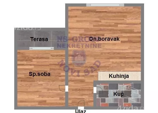 Dvosoban stan | 4zida