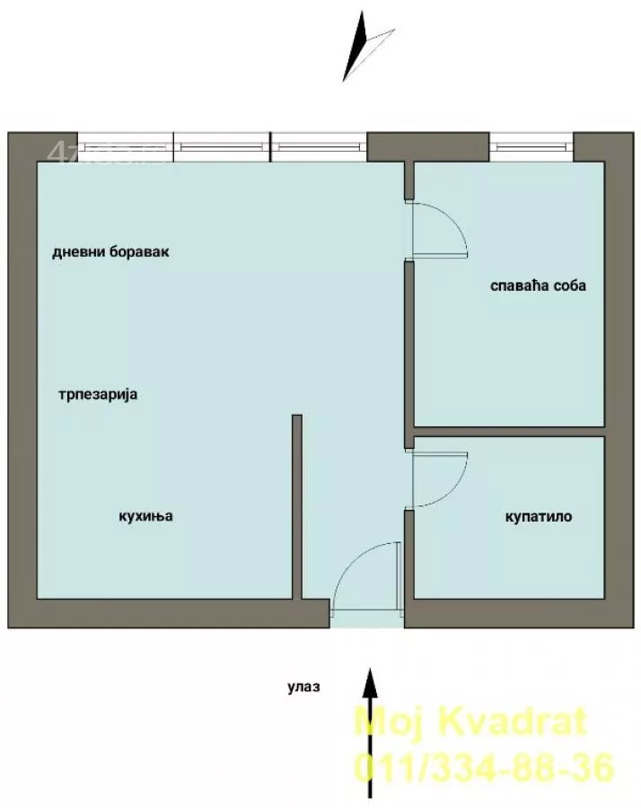 Dvosoban stan | 4zida