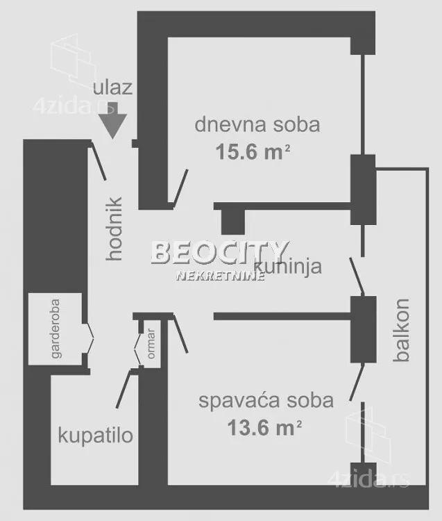 Dvosoban stan | 4zida