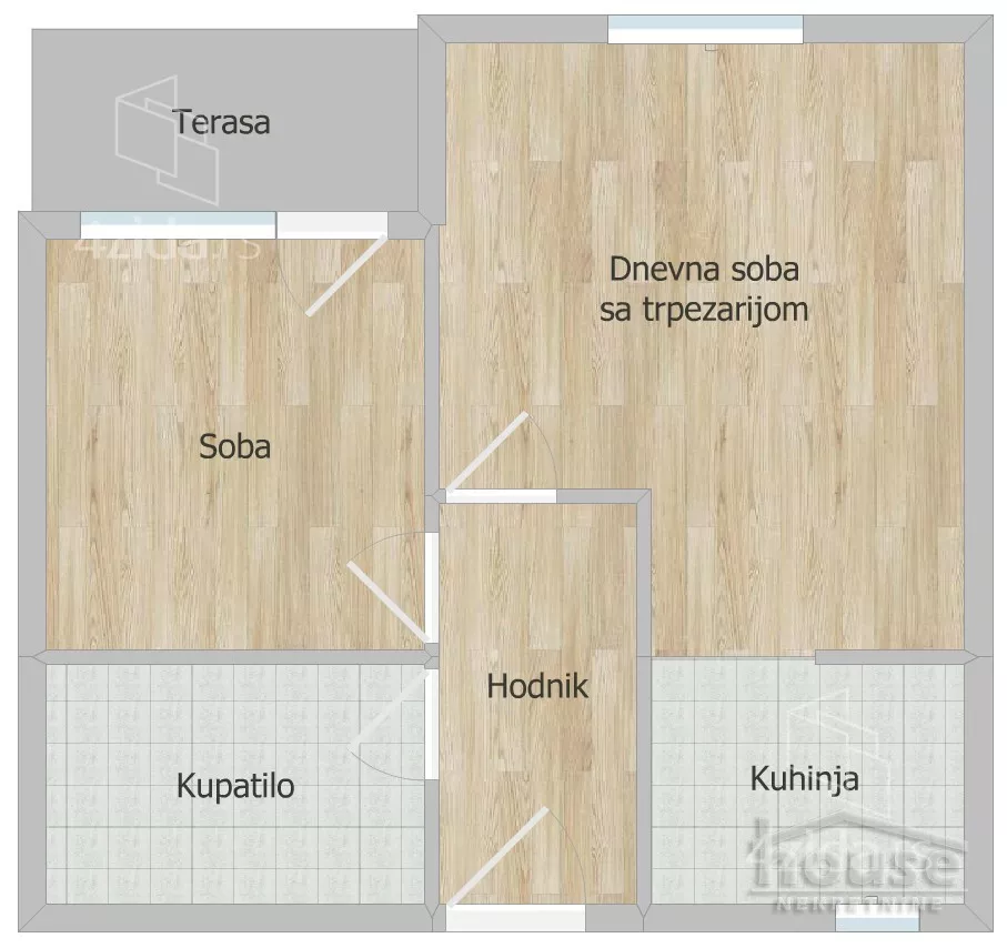 Jednoiposoban stan | 4zida