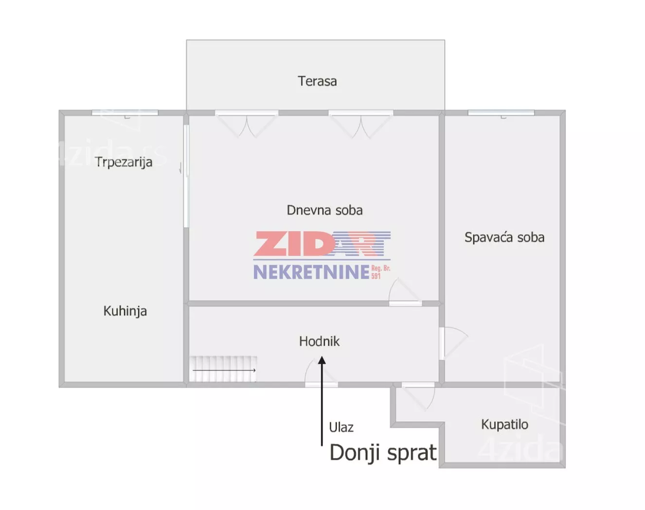 Trosoban stan | 4zida