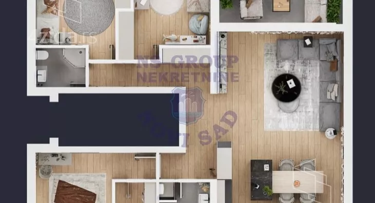 Četvorosoban stan | 4zida