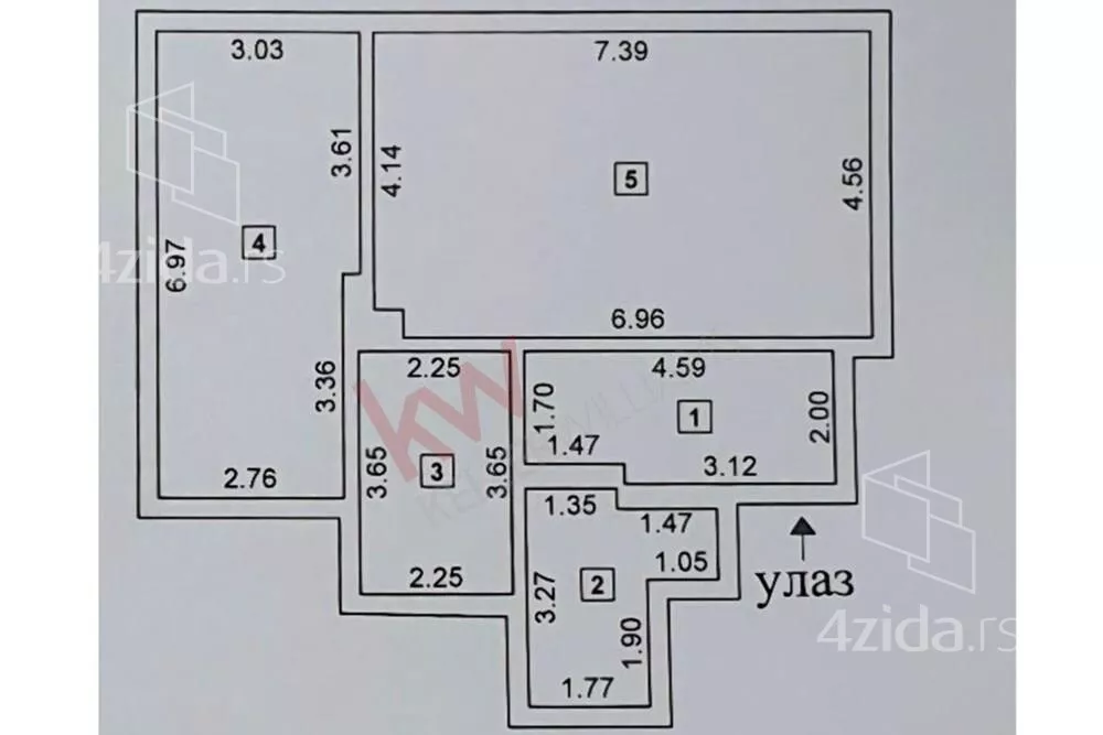 Dvosoban stan | 4zida