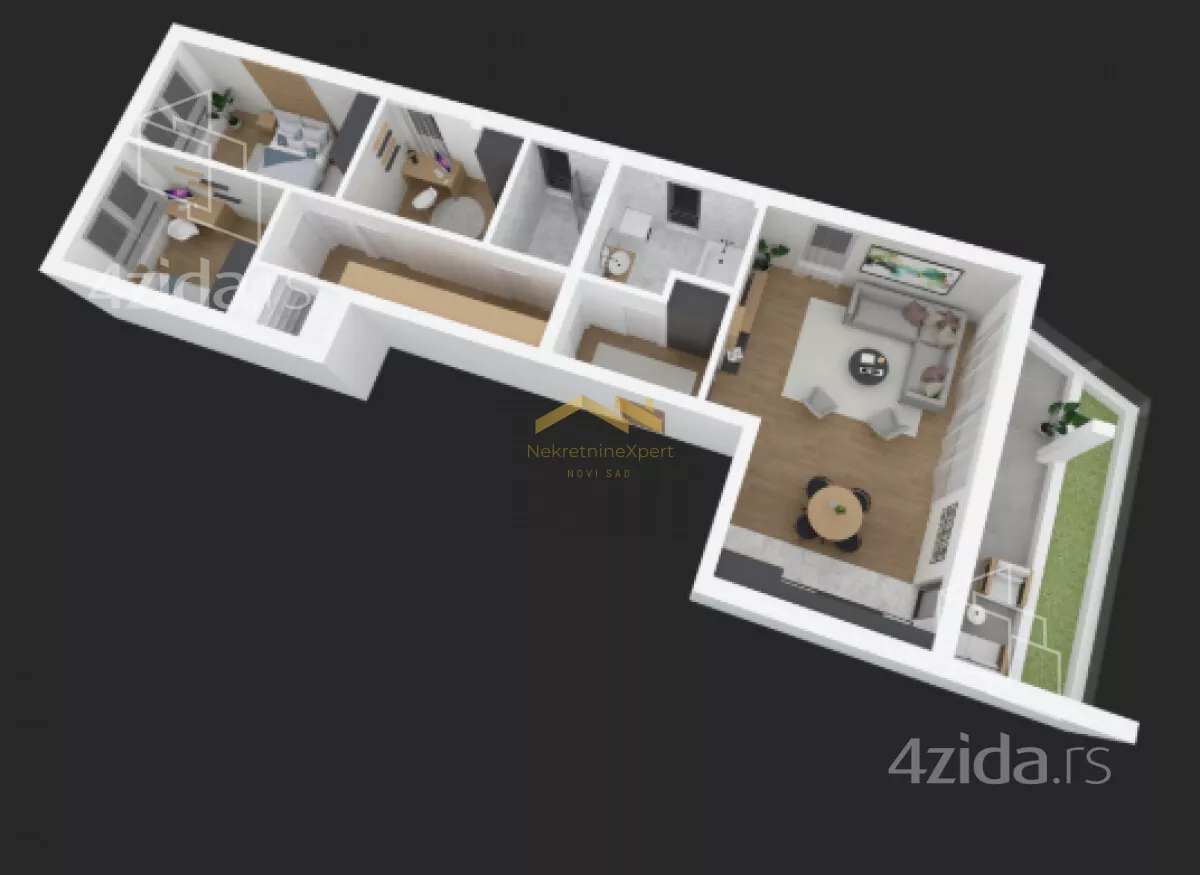 Četvorosoban stan | 4zida