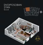 Dvoiposoban stan | 4zida