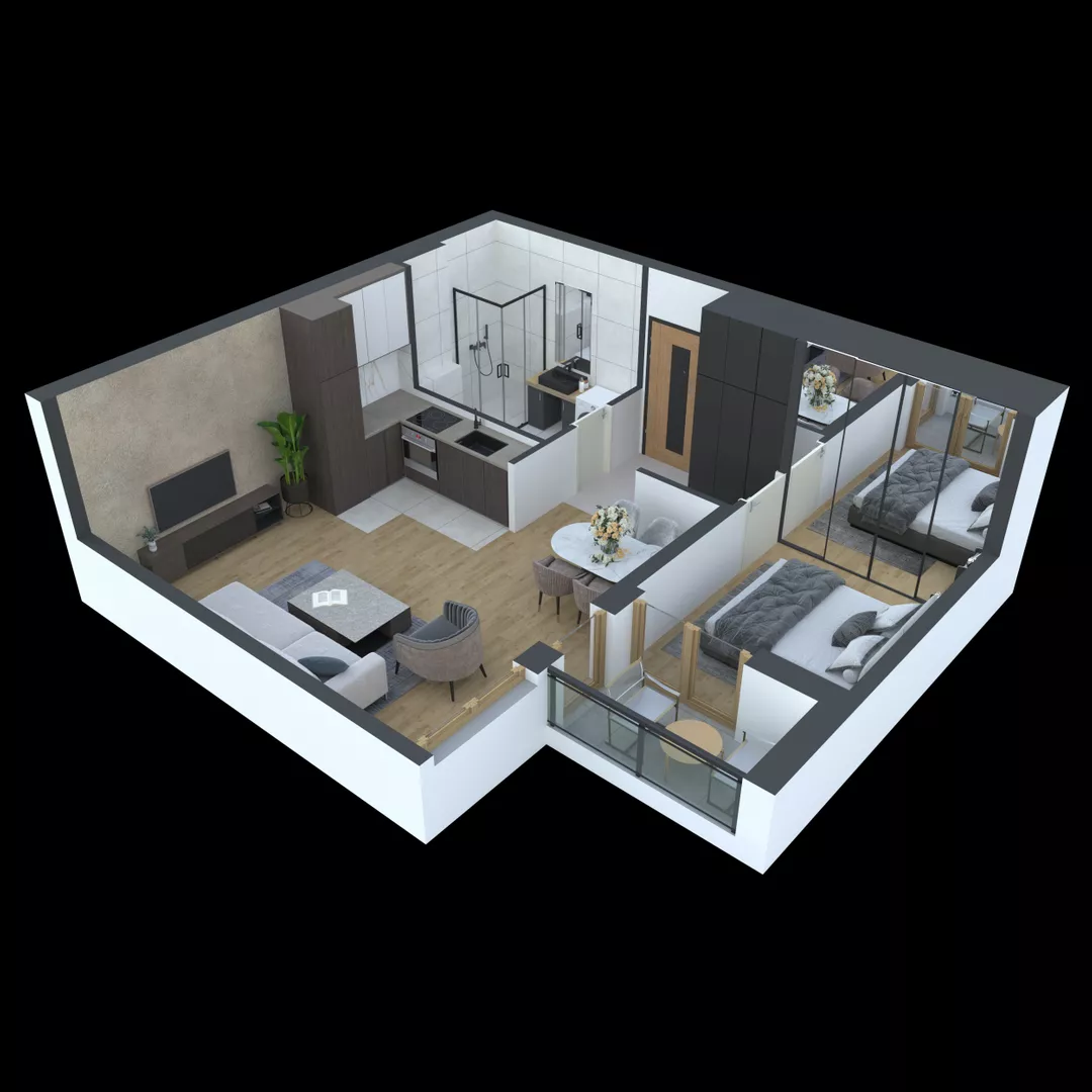 Dvosoban stan | 4zida