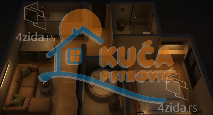 Jednoiposoban stan | 4zida