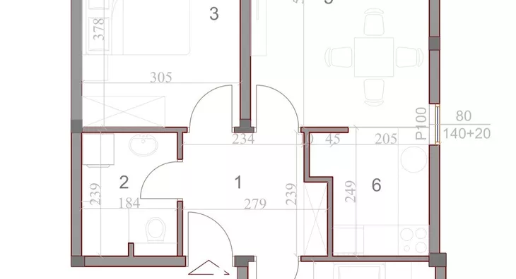 Dvosoban stan | 4zida