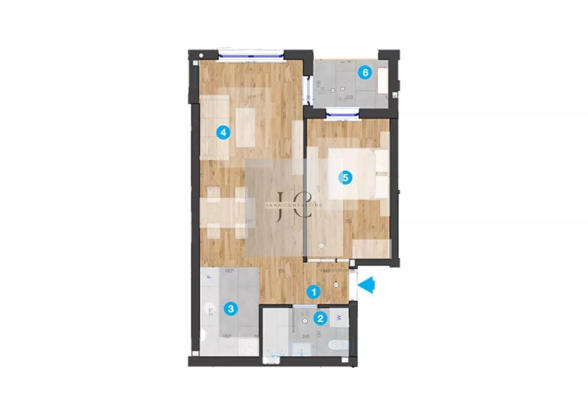 Dvoiposoban stan | 4zida