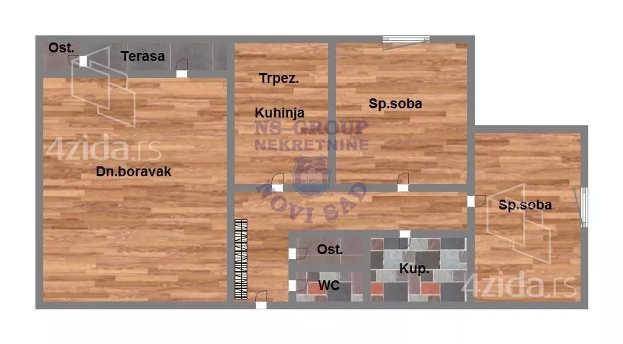 Dvoiposoban stan | 4zida