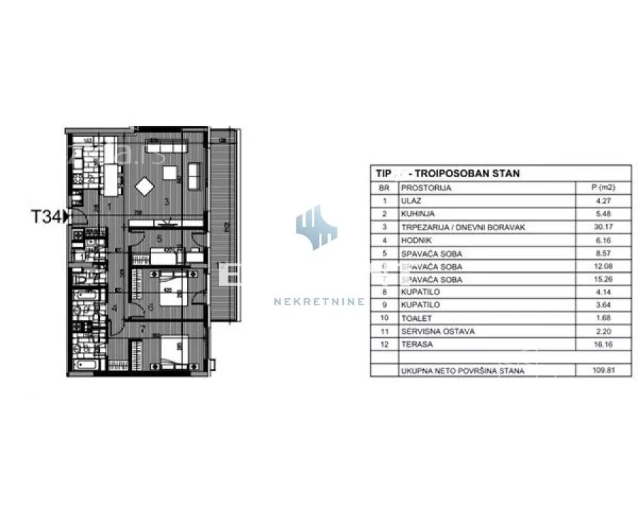 Četvorosoban stan | 4zida