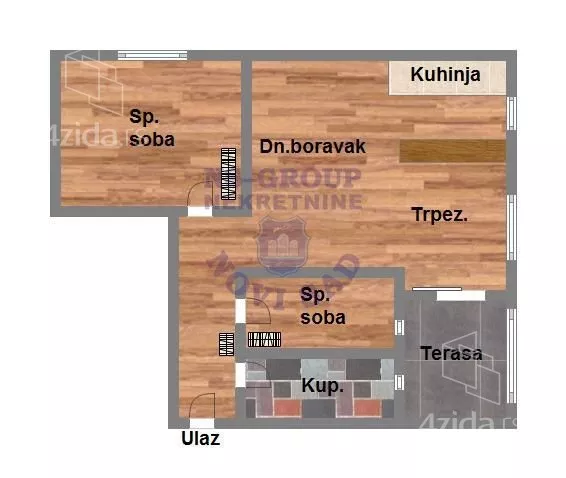 Dvoiposoban stan | 4zida