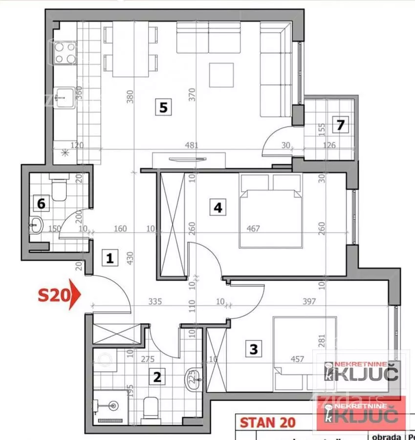 Trosoban stan | 4zida