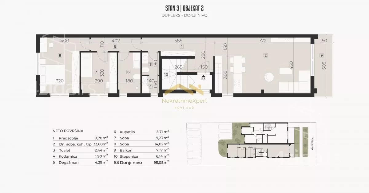 Petosoban stan | 4zida