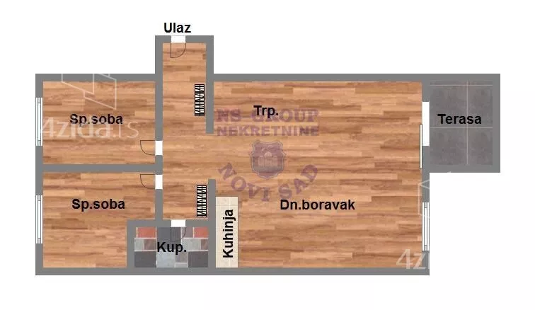 Dvoiposoban stan | 4zida