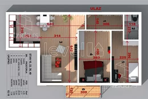 Dvoiposoban stan | 4zida