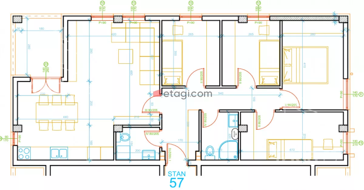 Četvorosoban stan | 4zida