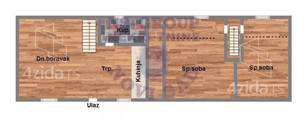 Dvoiposoban stan | 4zida