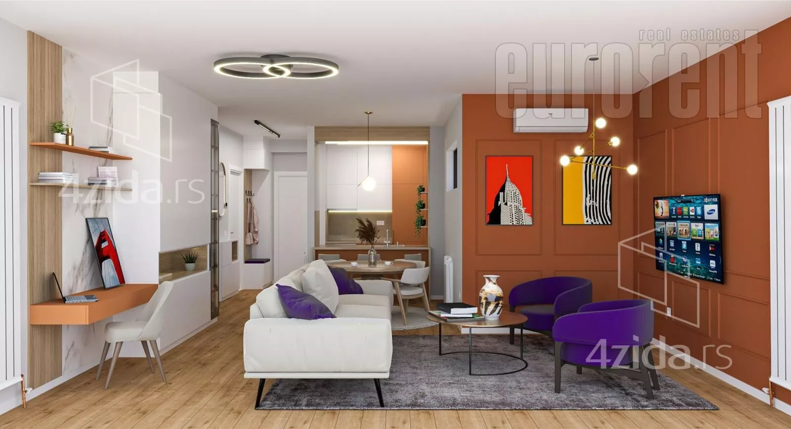 Trosoban stan | 4zida