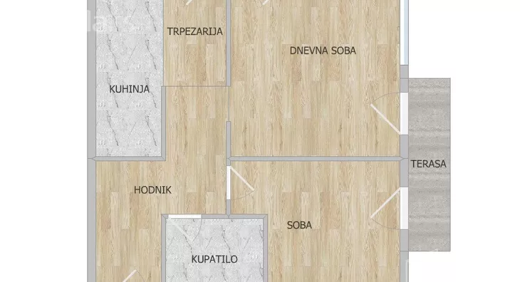 Dvosoban stan | 4zida