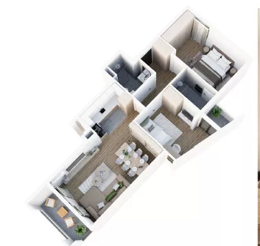 Trosoban stan | 4zida