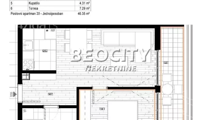 Jednoiposoban stan | 4zida