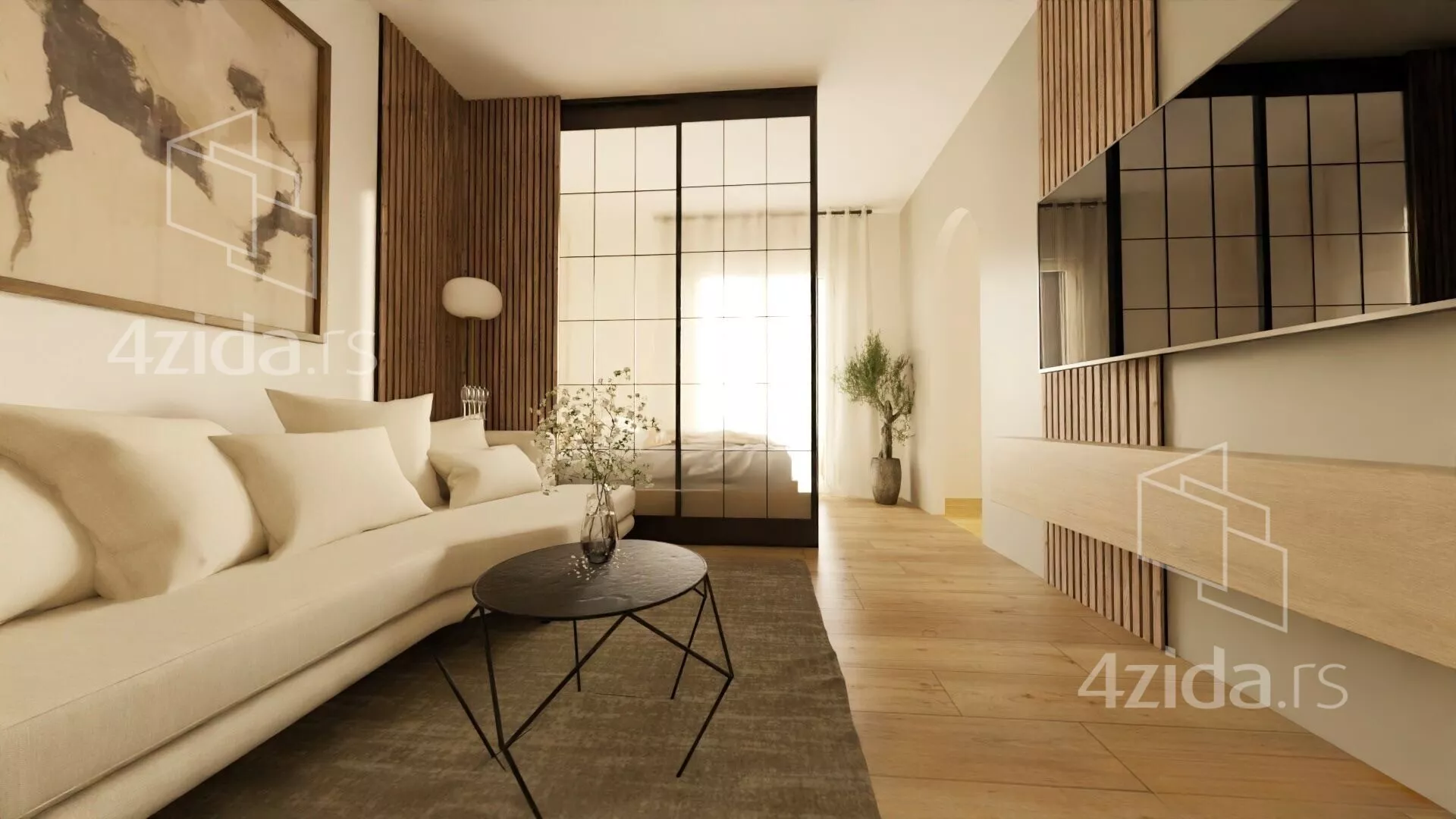 Jednosoban stan | 4zida