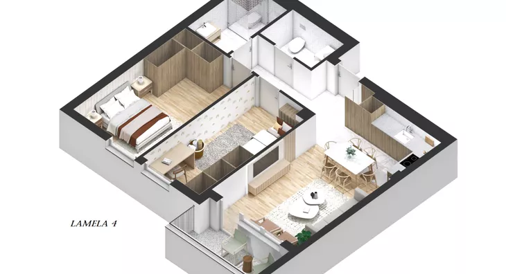 Trosoban stan | 4zida