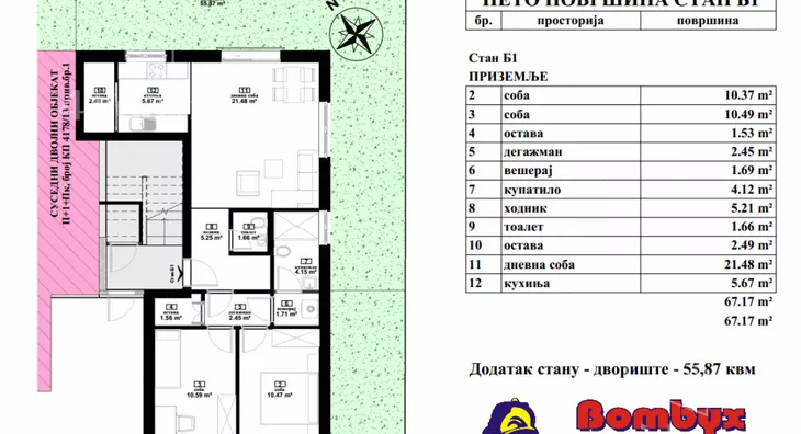 Dvoiposoban stan | 4zida