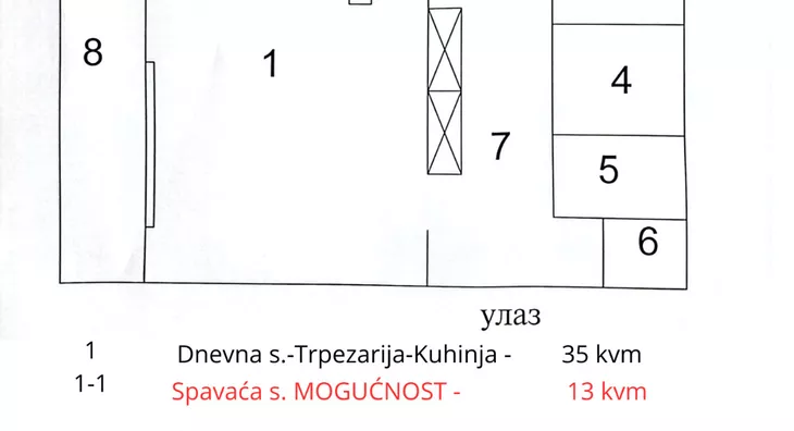 Troiposoban stan | 4zida