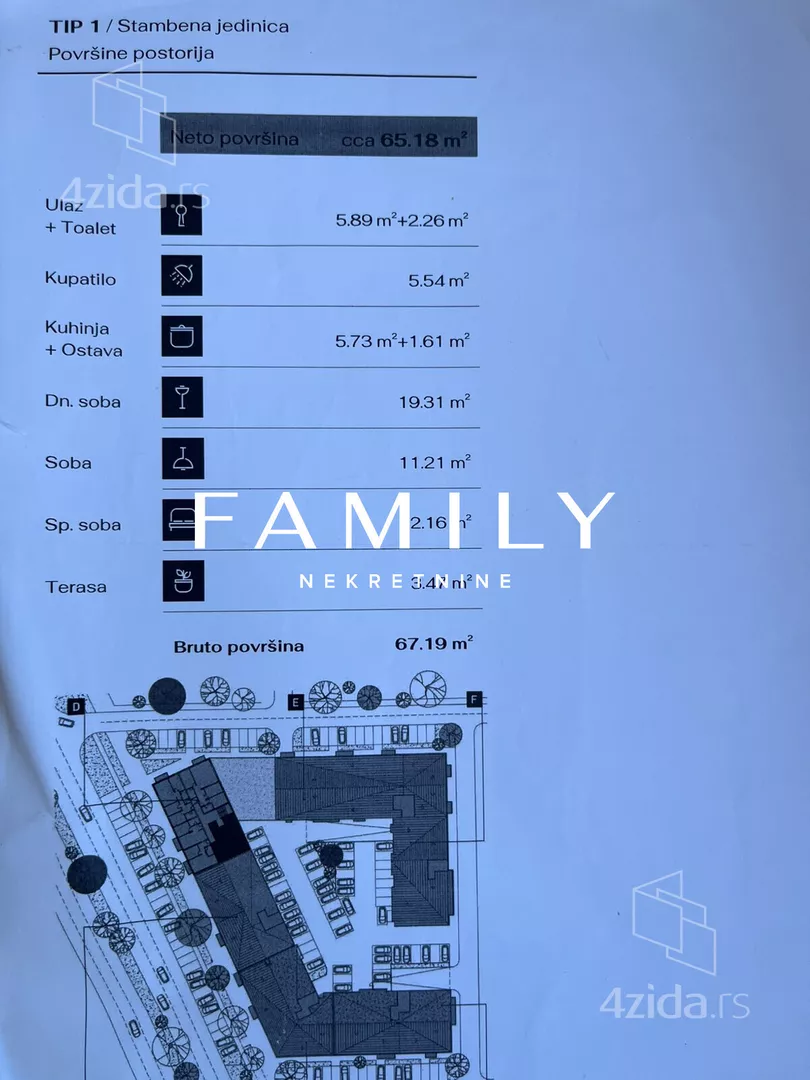 Trosoban stan | 4zida