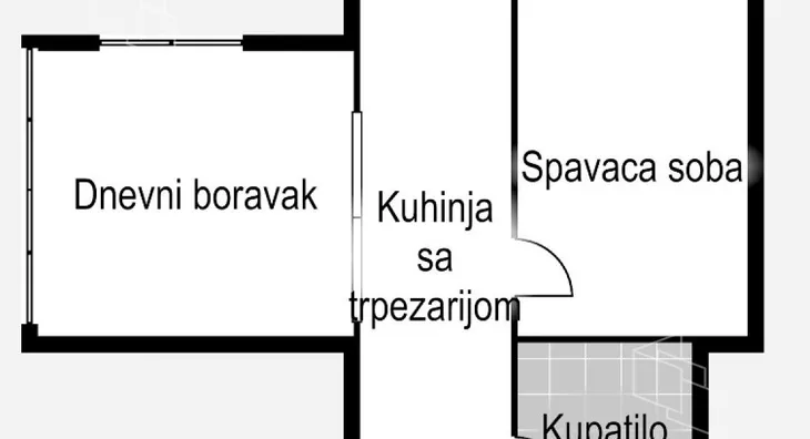 Jednoiposoban stan | 4zida