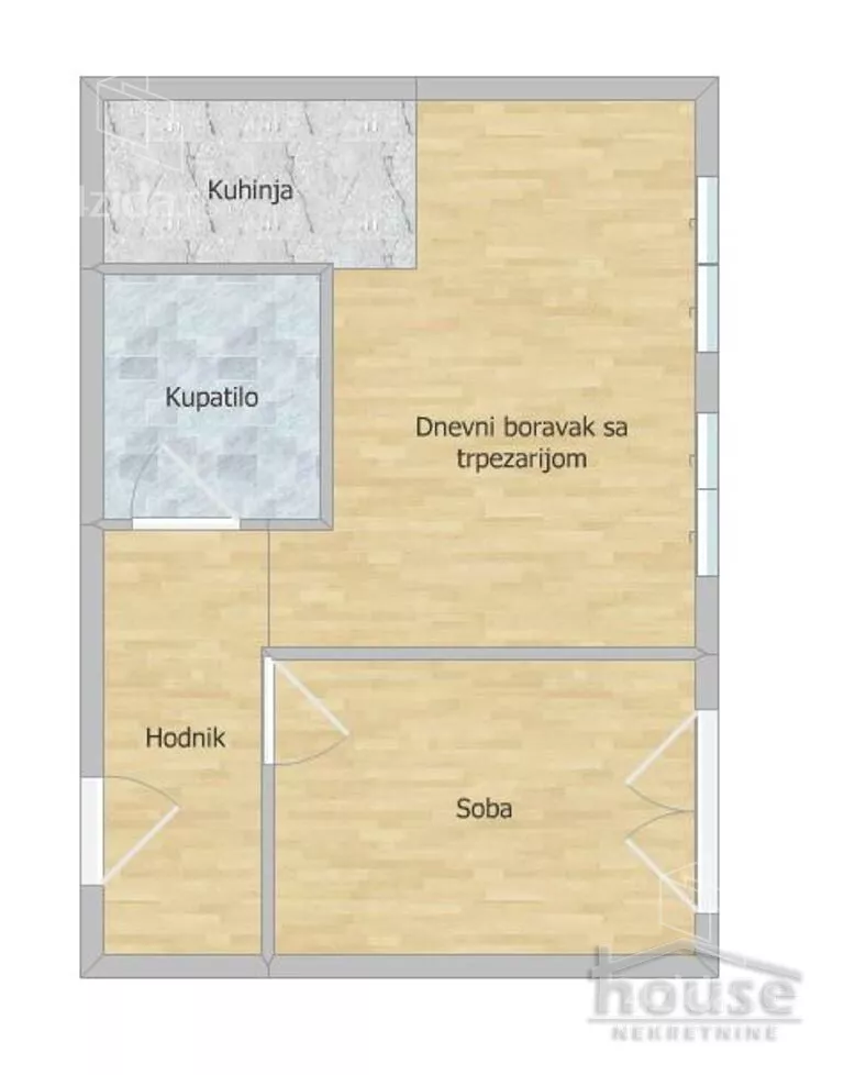 Dvosoban stan | 4zida