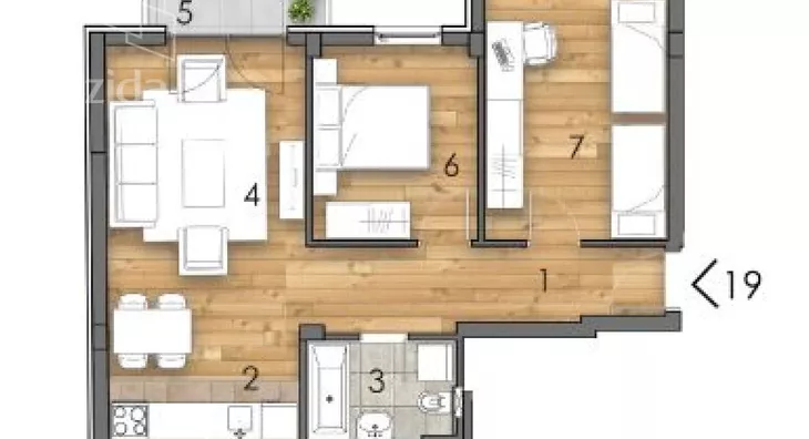 Dvoiposoban stan | 4zida