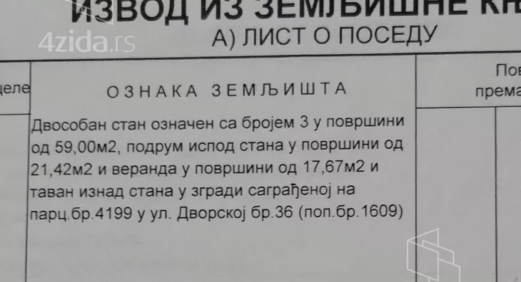 Trosoban stan | 4zida