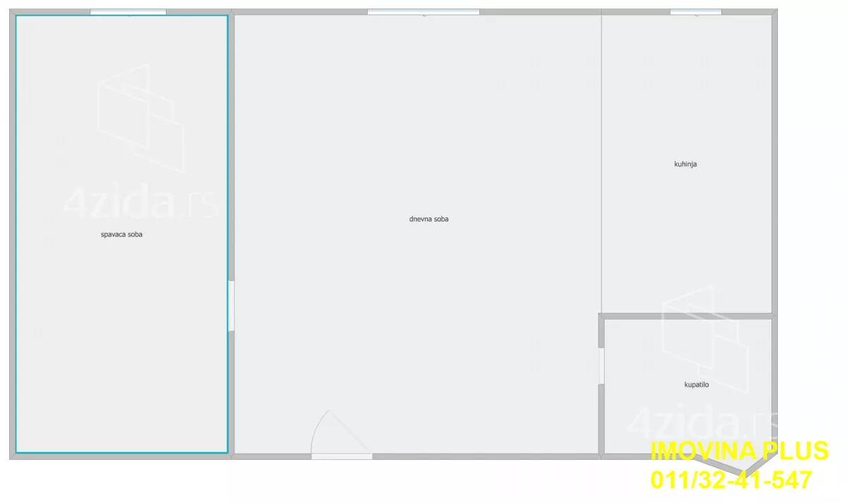 Dvosoban stan | 4zida