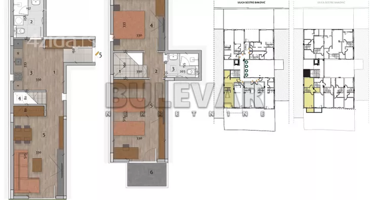 Trosoban stan | 4zida