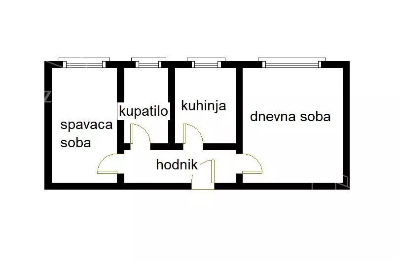 Jednoiposoban stan | 4zida